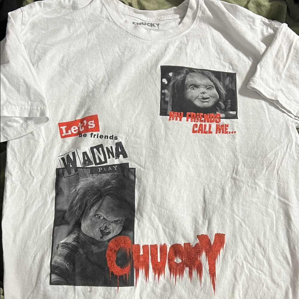 White Graphic Mens T-Shirt